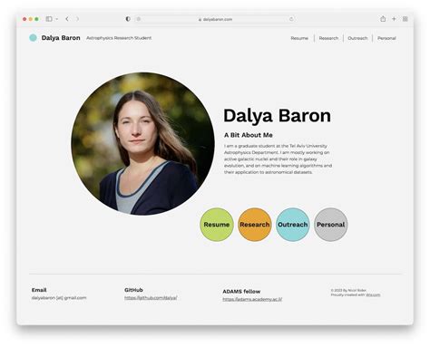 Student Portfolio Examples And Templates