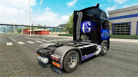 Skin Fc Schalke At Volvo Trucks For Euro Truck Simulator