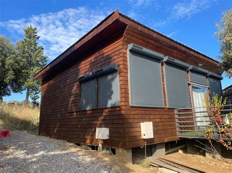 Rénovation d un bardage en pin à Restinclières dans l Hérault