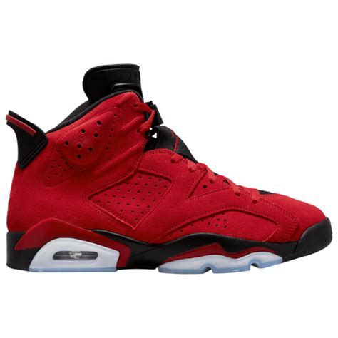 Jordan Mens Retro 6 In Varsity Redblack Modesens