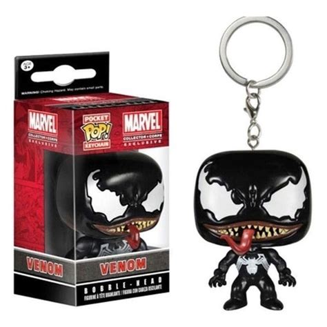 Chaveiro Funko Pocket Pop Marvel Venom Universo Ucomics Colecionáveis