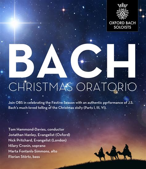 Bach S Christmas Oratorio Sjp