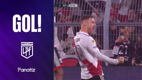 Gol de Lucas Beltrán River 1 0 Estudiantes LPF TorneoBinance Fecha