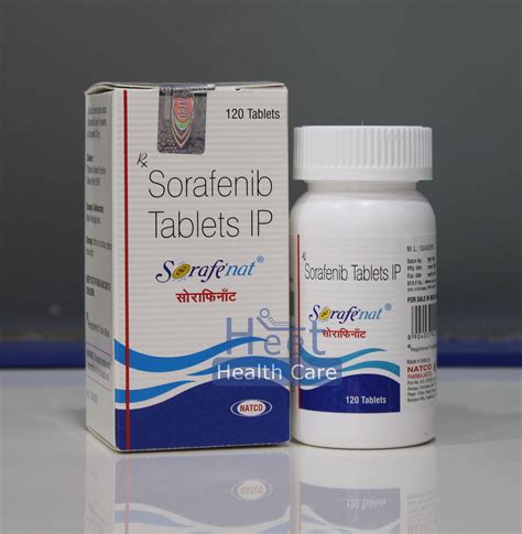 Sorafenat Sorafenib 200mg Tablets Ip 200 Mg Soranib For Commercial