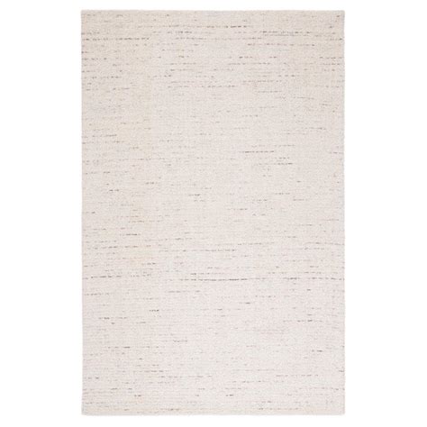 SAFAVIEH Abstract Ivory Brown Doormat 2 Ft X 3 Ft Speckled Area Rug