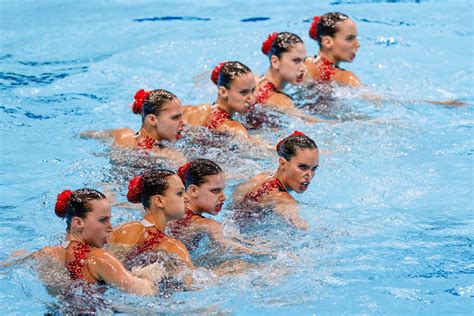 Natación sincronizada Juegos Olímpicos Tokio 2020 fotos del equipo