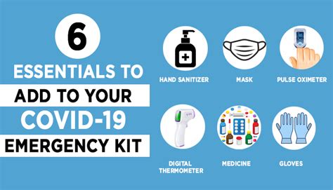 6 Essentials to Add to your COVID-19 Emergency Kit - HTV