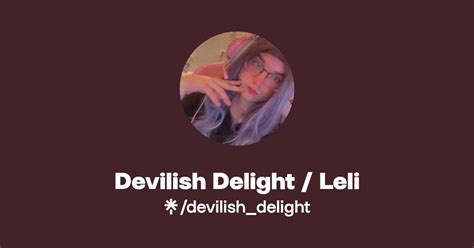 Devilish Delight Leli Instagram Tiktok Linktree