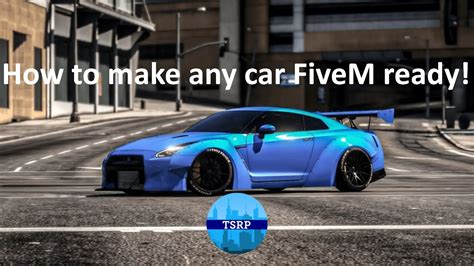 Fivem How To Make Any Addon Car Fivem Ready Working Youtube