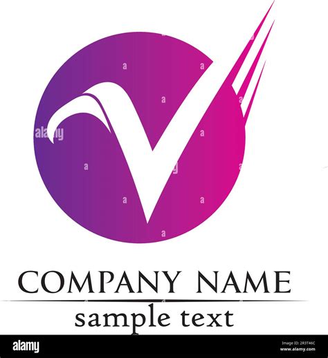 V Logo Corporate Design Vector V Letters Business Logo And Symbols