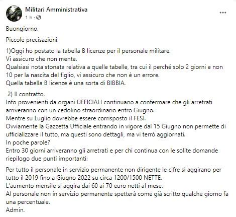 Arretrati Contratto A Giugno E Fesi A Luglio Il Blog Dei