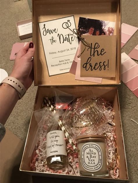 Maid Of Honor Proposal Ideas