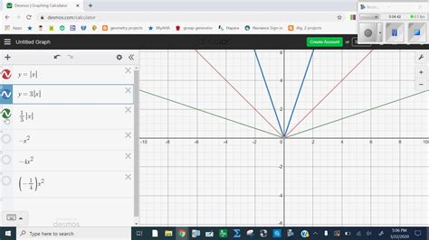 Desmos 3 Stretch And Shrink Graphs Youtube