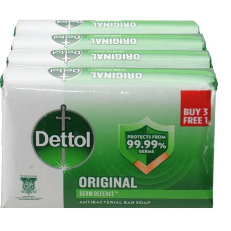 Dettol Bar Soap B3f1 4 X 100g Shopee Malaysia