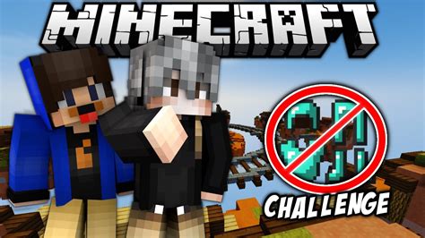 No Armor Challenge Minecraft Skywars Indonesia Youtube