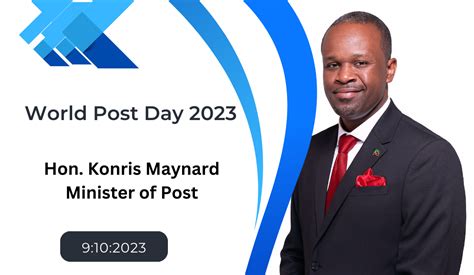 Minister Maynard Outlines Plans To Modernize The Postal Service As St Kitts And Nevis Observes