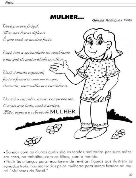 Atividade Sobre O Dia 8 De Março 5 Ano