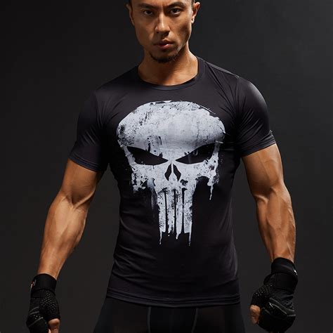 The Punisher Costume Frank Castle Cosplay Vest Daredevil Skull Ghost T