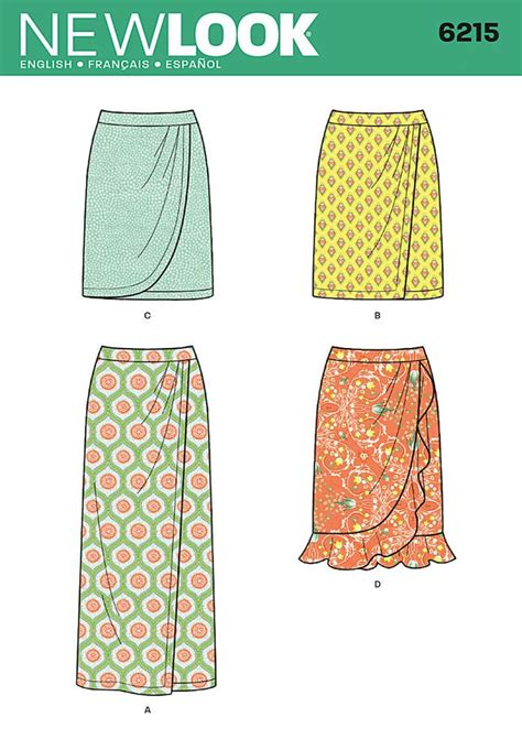 Misses Skirt In Three Lengths Skirt Patterns Sewing Wrap Skirt Pattern Diy Skirt