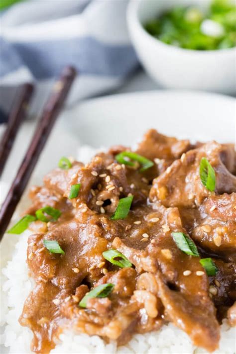 Instant Pot Mongolian Beef Easy Peasy Meals