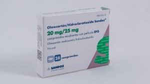 Olmesartan Hidroclorotiazida Sandoz Mg Mg Comprimidos Recubiertos