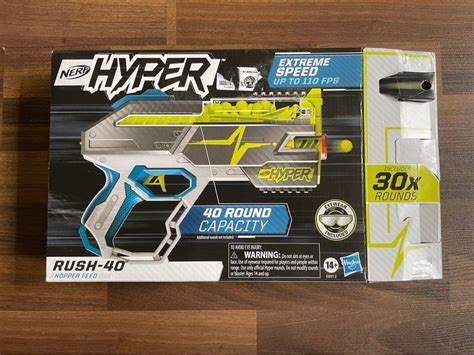 Nerf Hyper Rush X Rounds Hobbies Toys Toys Games On Carousell