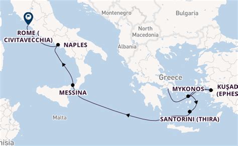 Greek Isles Fly Cruise Voyager Of The Seas Royal Caribbean