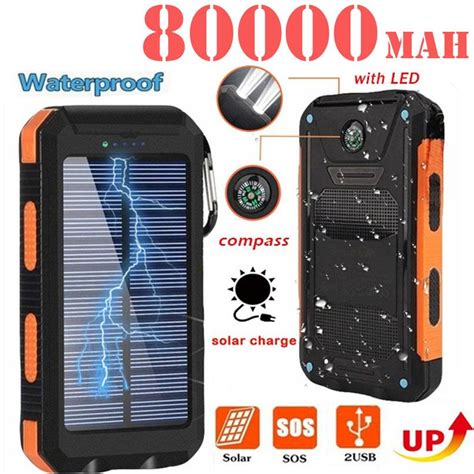 💰köp Billigt Online Solar Charger 80000mah Portable Outdoor