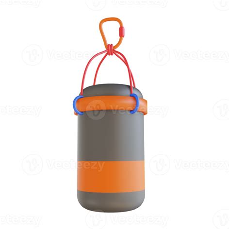 3d Illustration Punching Bag Sport 10851796 Png