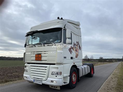 DAF XF 105 460 truck tractor for sale Poland Szczerców YZ38932