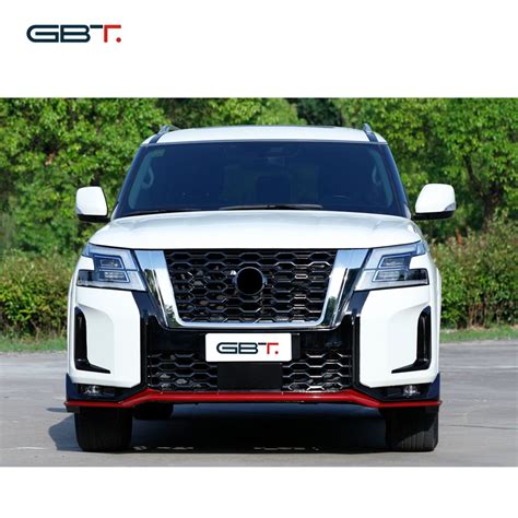 Gbt Car Auto Parts Grille License Board Side Bar Front Rear Bumper Bodykit For 2022 Nissan