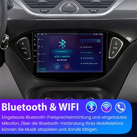 F R Opel Corsa E Adam Android Autoradio G Gps Navi Wifi