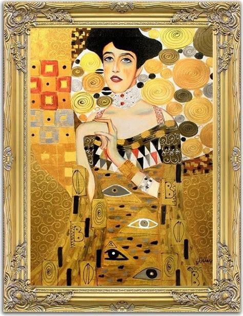 Art Pol Obraz Olejny R Cznie Malowany Gustav Klimt Portret Adeli Bloch