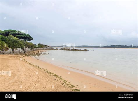 The Bikini Beach Or Baia De Los Bikinis In Santander Cantabria Spain