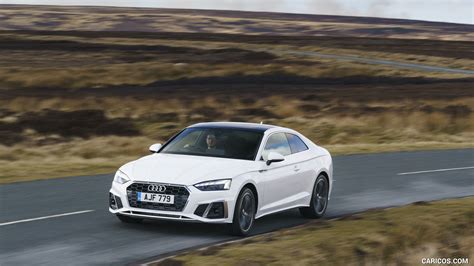 2020 Audi A5 40 TFSI S Line Coupe UK Spec Front Three Quarter