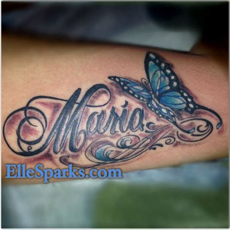 Forearm tattoo baby name | Message