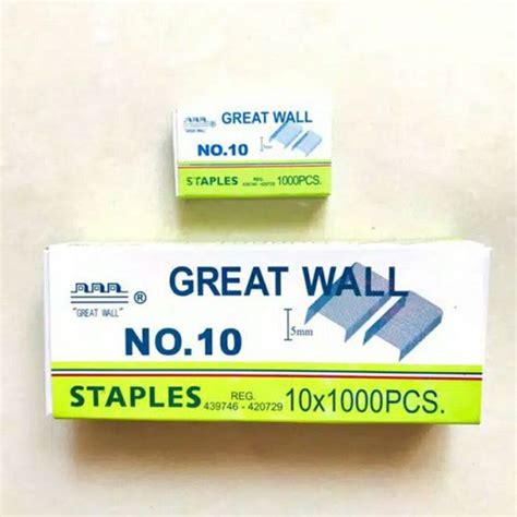 Isi Staples Kecil Great Wall Sanobri