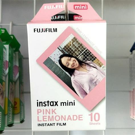 Jual Fujifilm Instax Mini Paper 10 Sheet Pink Lemonade Refil Isi