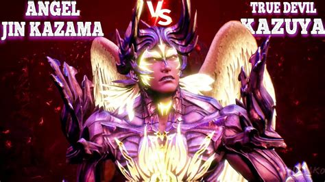 Tekken Final Boss Angel Jin Vs True Devil Kazuya Storymode Gameplay