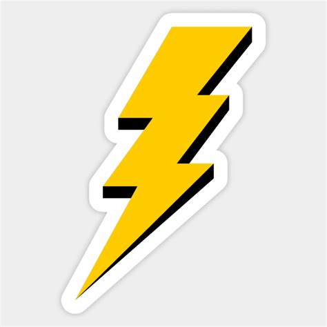 Lightning Bolt Lightning Bolt Sticker TeePublic