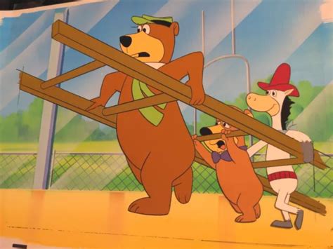 YOGI BEAR MOVIE Animation Cel Production Art Hanna Barbera Vintage