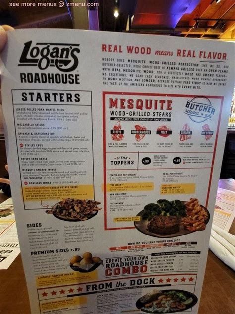 Online Menu Of Logans Roadhouse Restaurant Waxahachie Texas