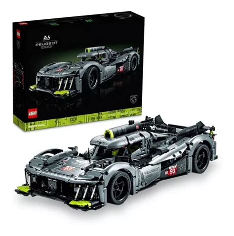 Kit Lego Technic Peugeot 9x8 Le Mans Hybrid Hypercar 42156 1775 Piezas