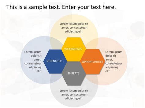 Swot Analysis Template Helix Design For Powerpoint Slidemodel Free