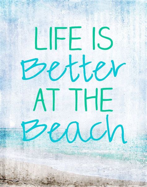 Life Is Better At The Beach By Mastomama On Etsy 1500 In Print