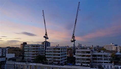 In Photos A Lovely Pink Sky Over Brixton November 2017