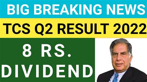 Tcs Q Result Analysis Tcs Share Latest News Today Tcs Divdend