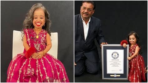 La Mujer M S Peque A Del Mundo Jyoti Amge Asisti A Un Show En Italia