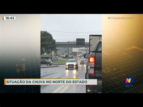 Chuva Em Sc Br Interditada Por Risco De Deslizamentos