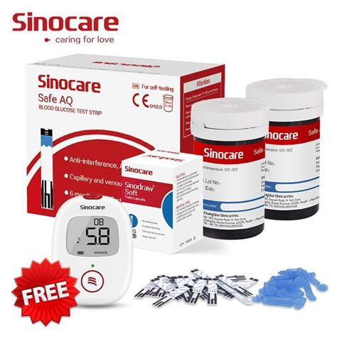 Sinocare Glucose Meter Glucose Test Glucometer Price Blood Sugar